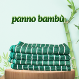 kit 4 panni in bambù